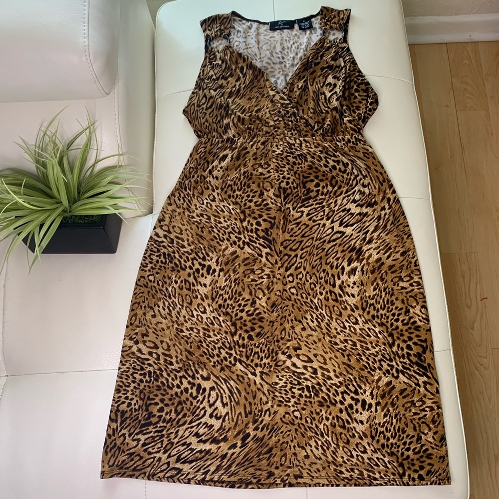 Animal Print DRESS by Lennie for NINA LEONARD